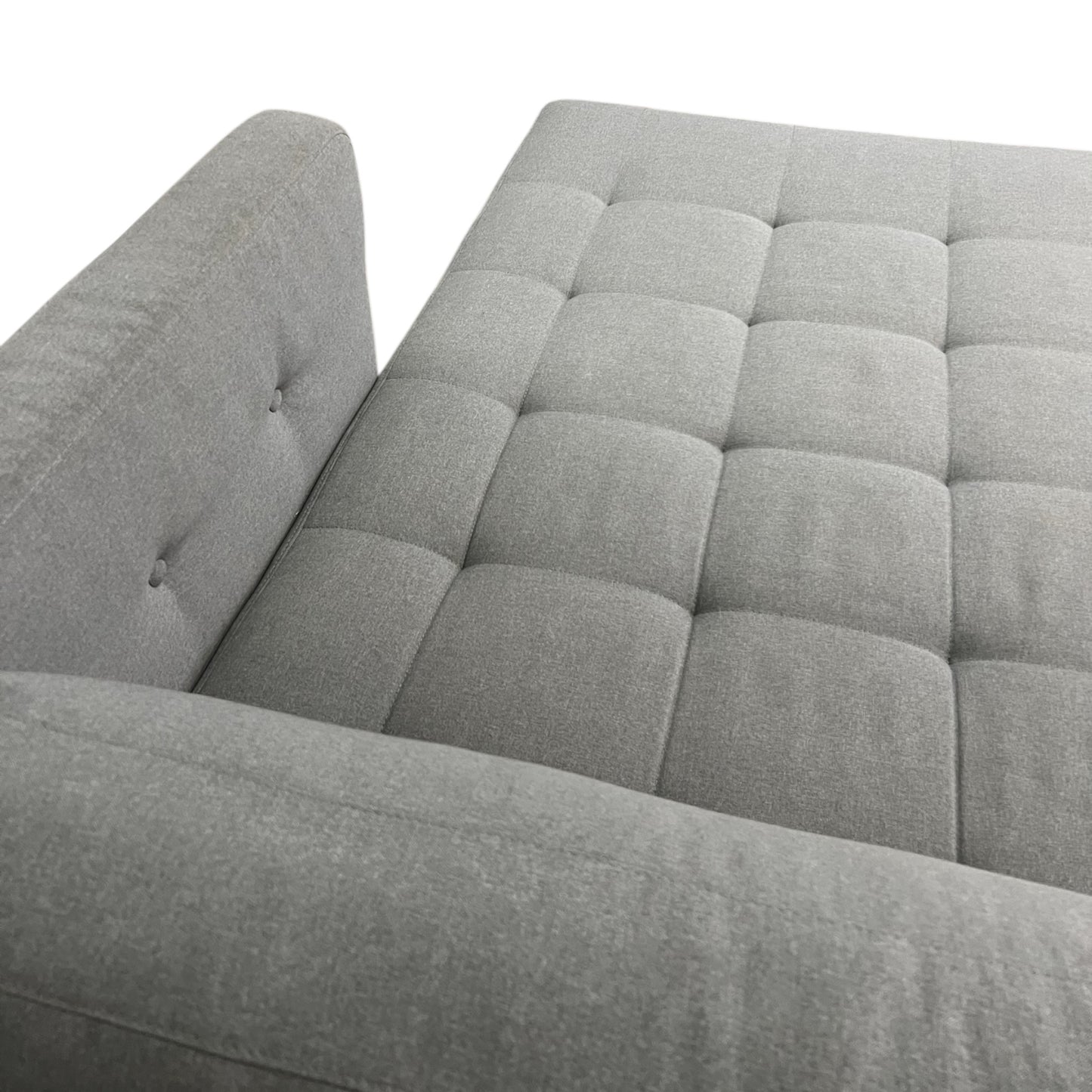 Modernes graues Ecksofa Art.-Nr. 496