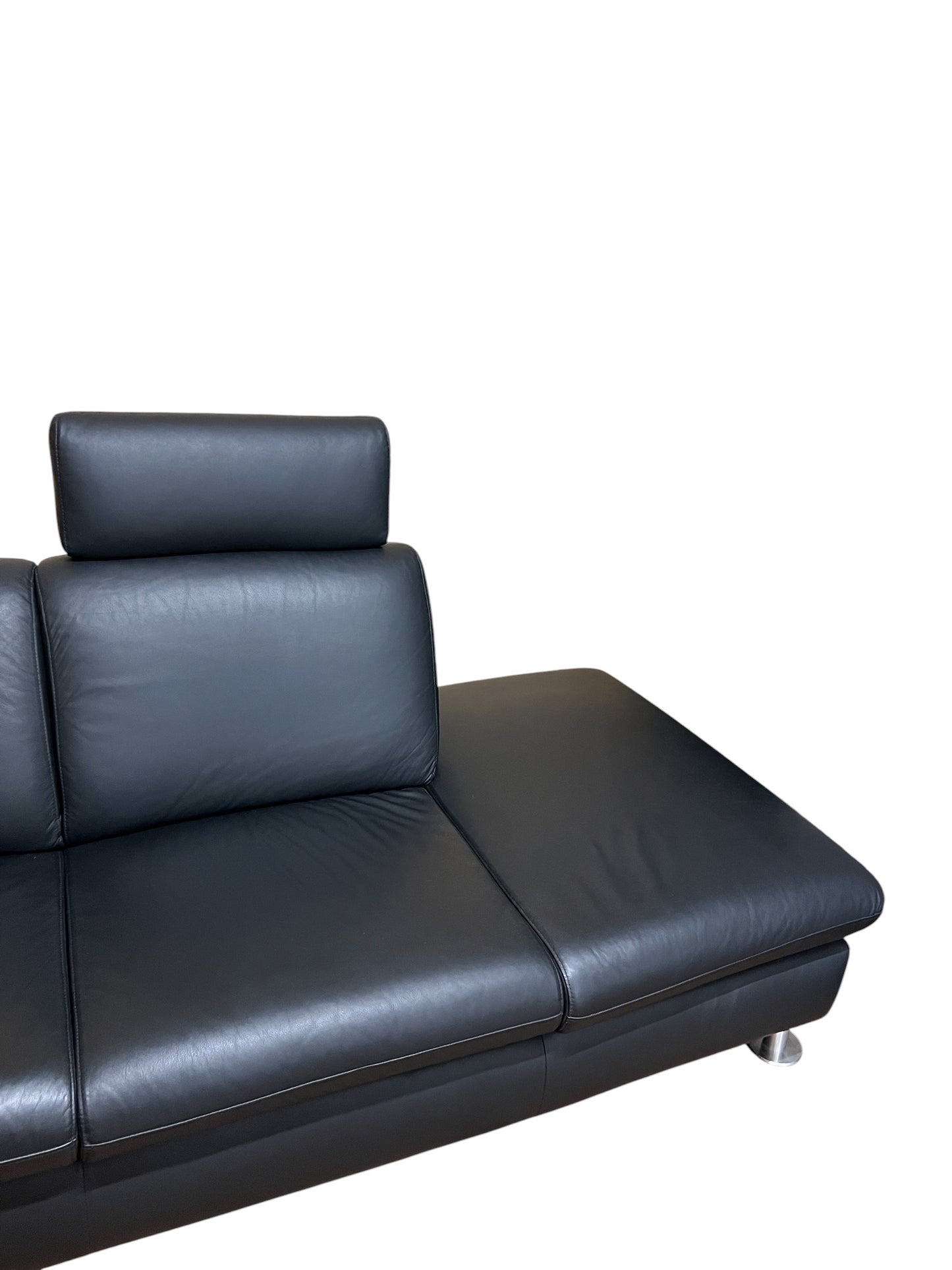 Ecksofa aus echtem Leder von Willi Schillig. Art.-Nr. 036