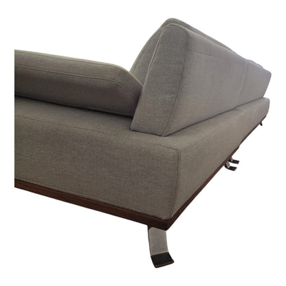 Ecksofa mit Holzdetails von Pfister Art.-Nr. 040