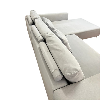 Hellgraues Ecksofa Art.-Nr. 569