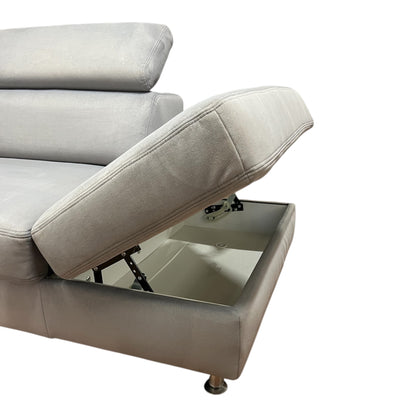 Ecksofa von Pfister mit elektrisch ausziehbarer Liegefunktion Art.-Nr. 494