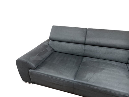 Grosses Ecksofa mit elektrisch verstellbarer Sitzfläche. Art.-Nr. 576