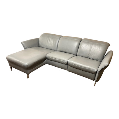 Hochwertiges Ecksofa aus echtem Leder von Van Bloom. Art.-Nr. 530