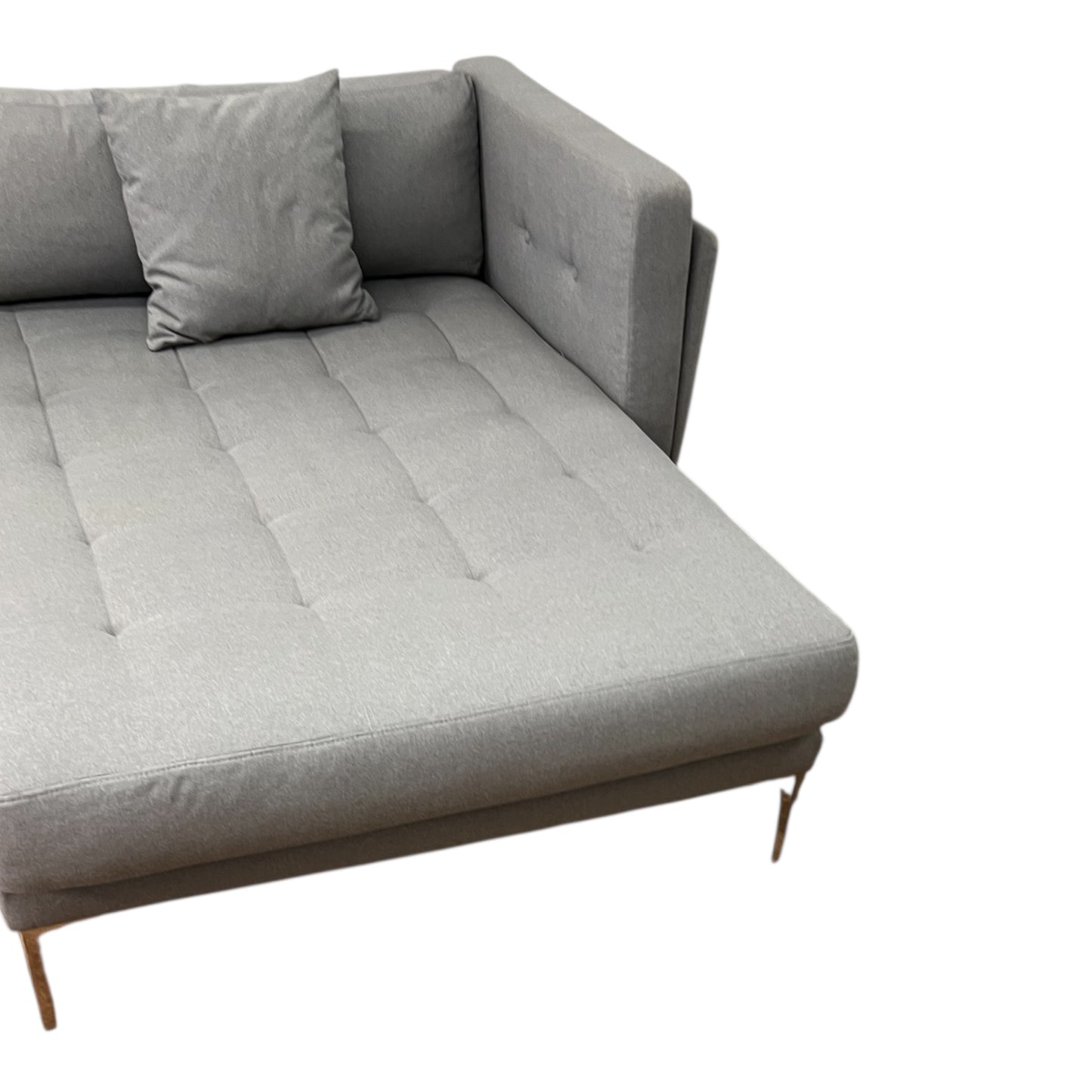 Modernes graues Ecksofa Art.-Nr. 496