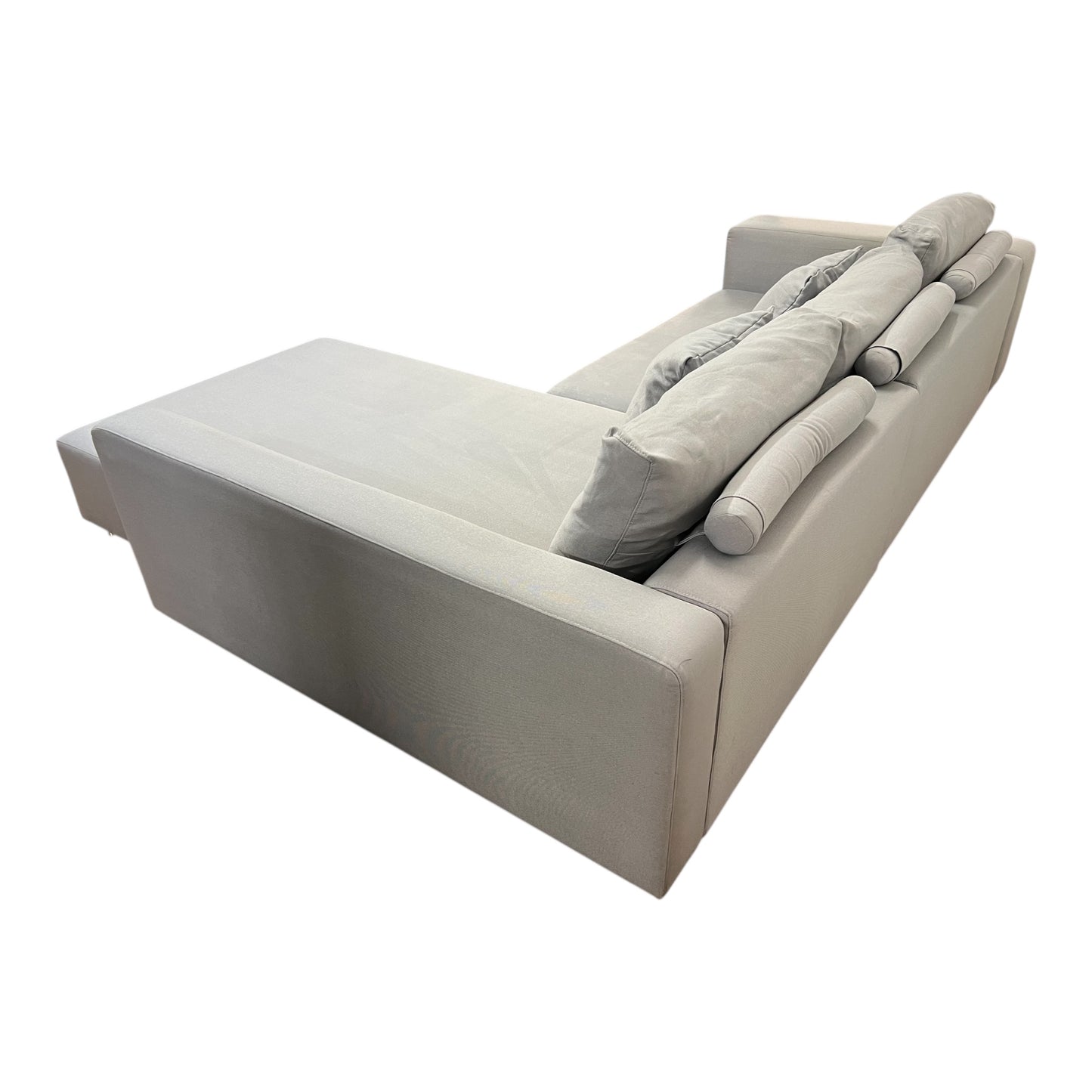 Hellgraues Ecksofa Art.-Nr. 569