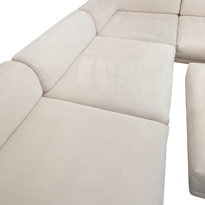 Hochwertiges Ecksofa mit Hocker von Bullfrog Art.-Nr. 461