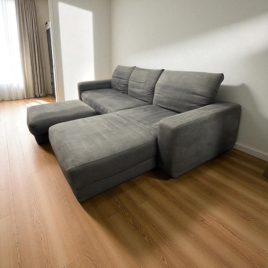 Anthrazitfarbenes Ecksofa von Pfister Art.-Nr. 455