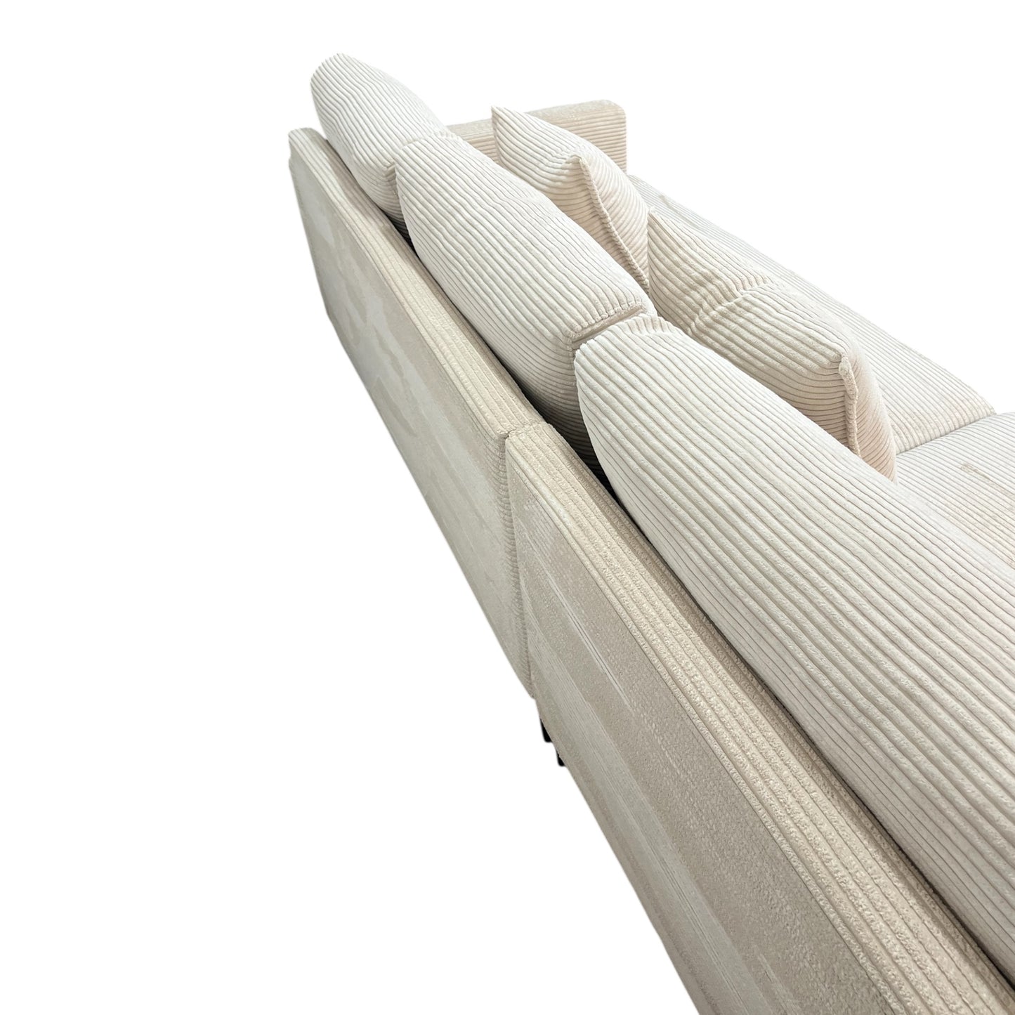 Ecksofa in Beige (Cord) Art.- Nr. 546