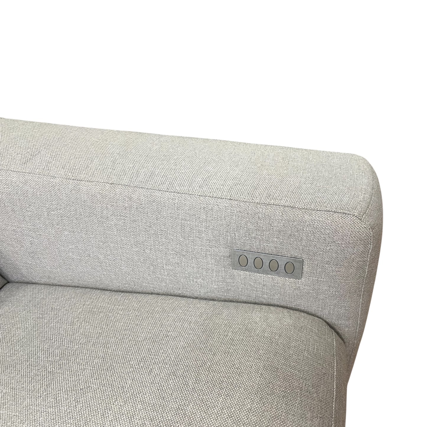 Ecksofa von Pfister mit elektrischer ausziehbarer Funktion. Art.-Nr. 450
