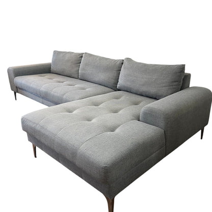Graues Ecksofa von Micasa Art.-Nr 475