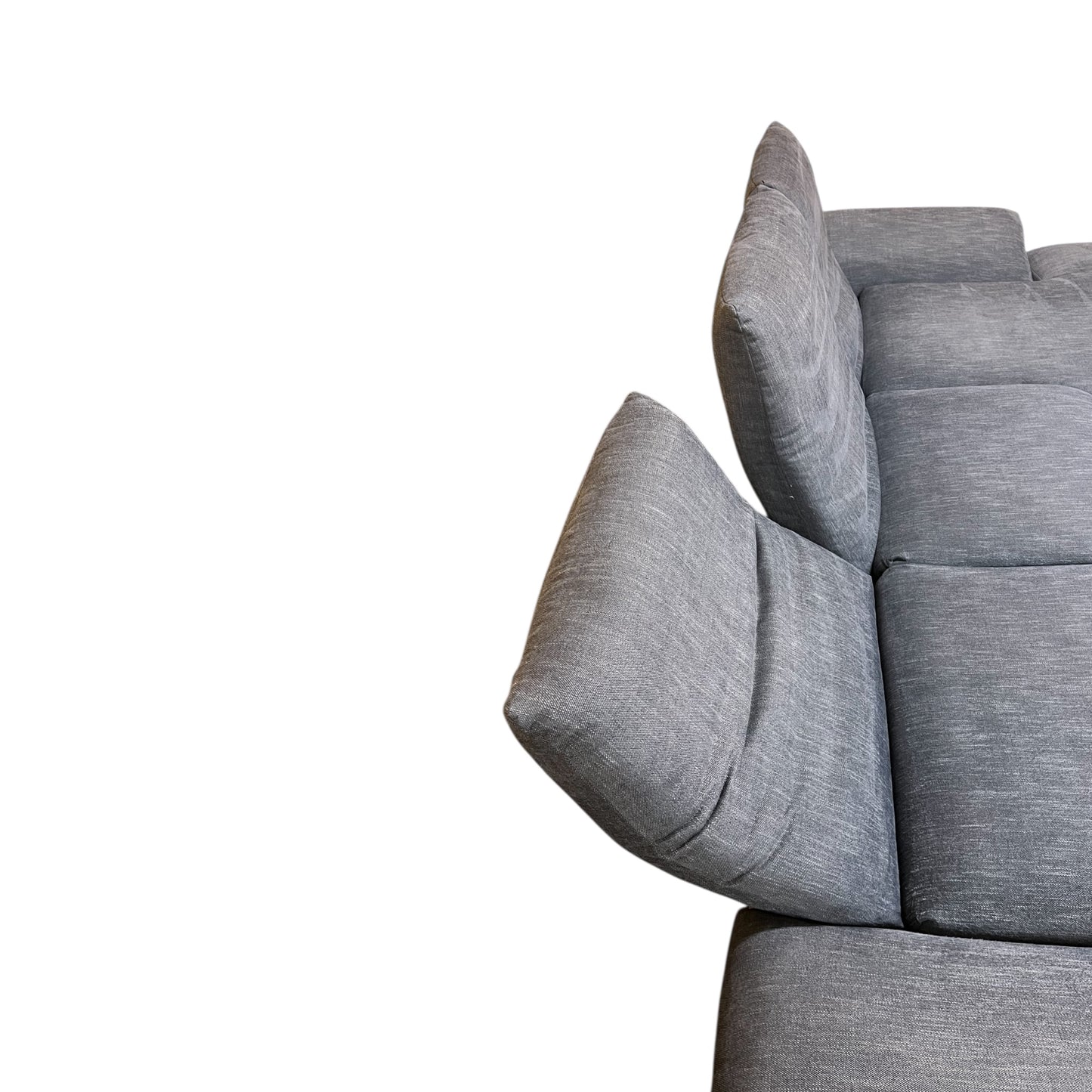 Designer-Ecksofa von Dieter Knoll mit passendem Hocker Art.-Nr. 535