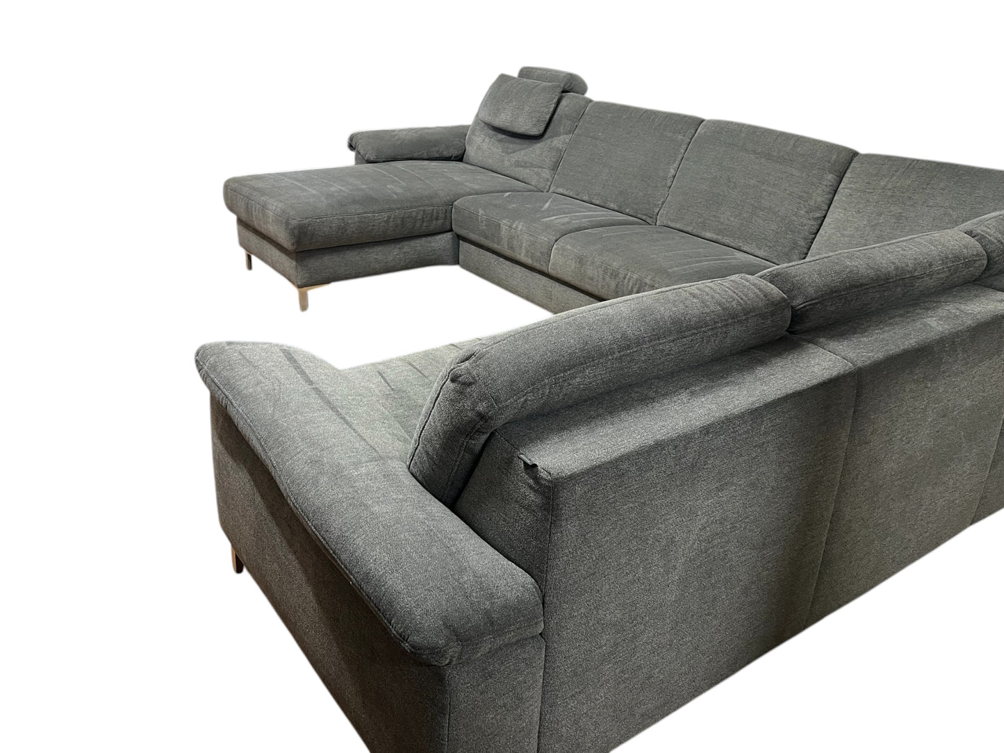 U-förmiges Sofa von Dieter Knoll mit elektrischer Relax-Funktion Art.-Nr. 023