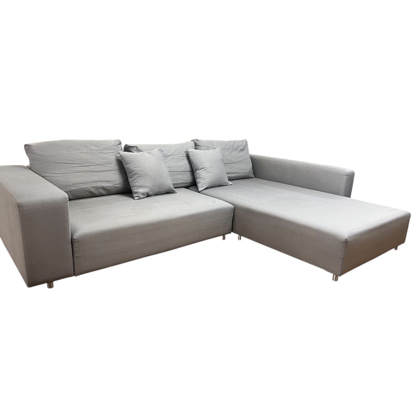 Hellgraues Ecksofa Art.-Nr. 569