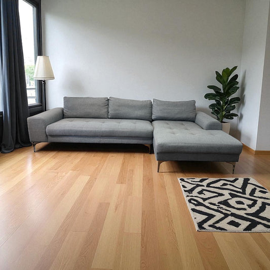 Graues Ecksofa von Micasa Art.-Nr 475
