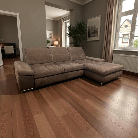 Ecksofa mit Bettfunktion, Stauraum und Hocker Art.-Nr. 512