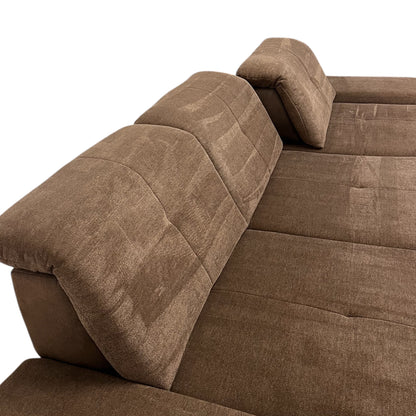 Ecksofa mit Bettfunktion, Stauraum und Hocker Art.-Nr. 512