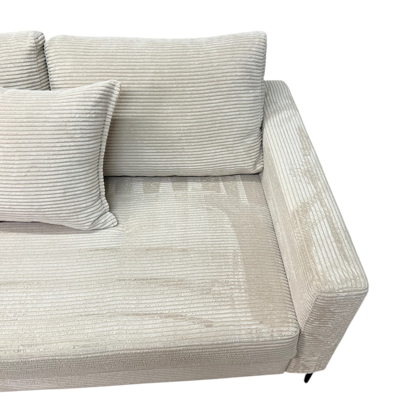 Ecksofa in Beige (Cord) Art.- Nr. 546
