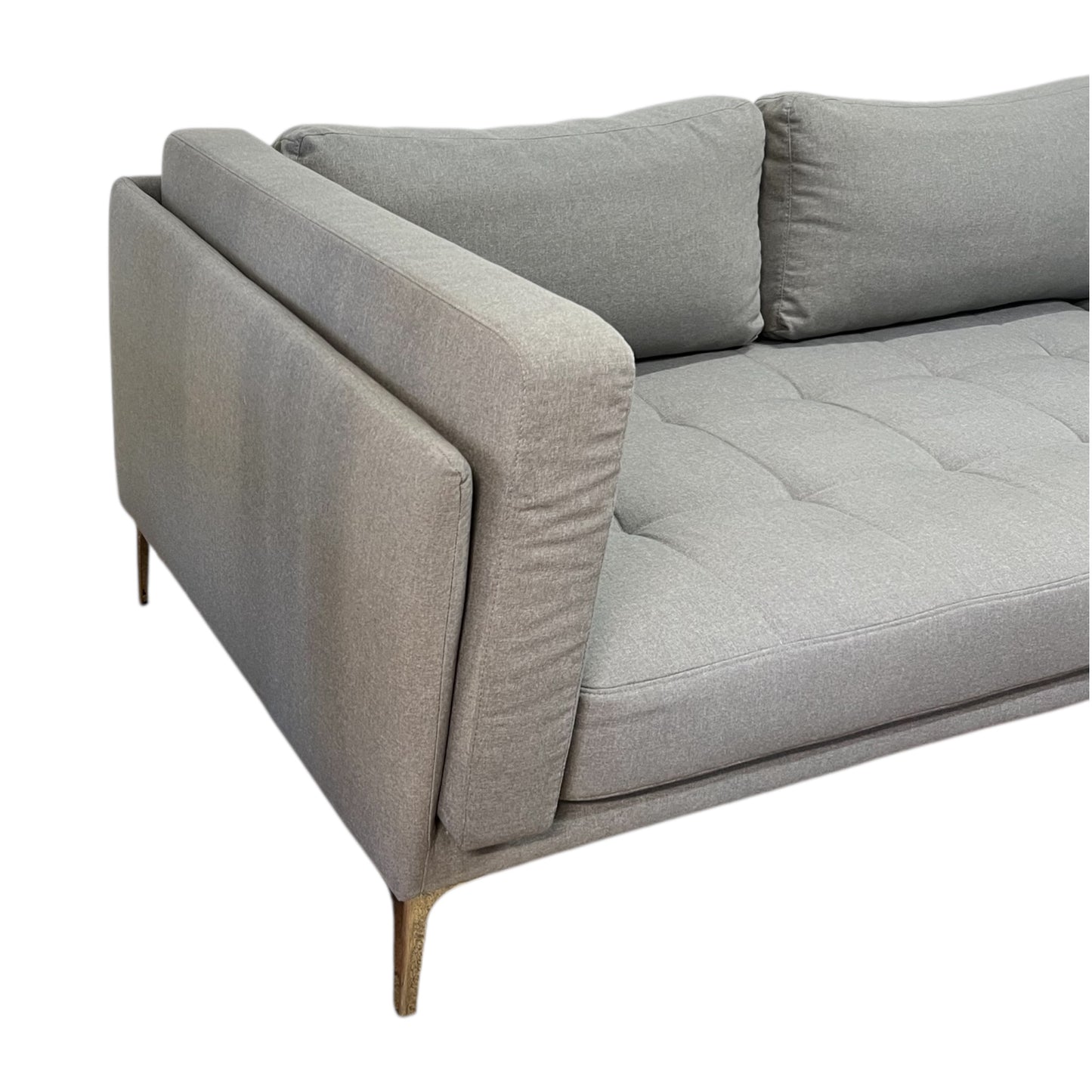 Modernes graues Ecksofa Art.-Nr. 496