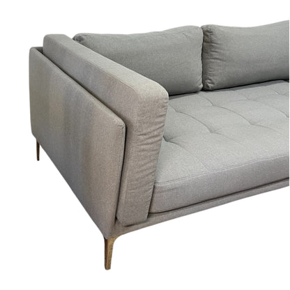 Modernes graues Ecksofa Art.-Nr. 496