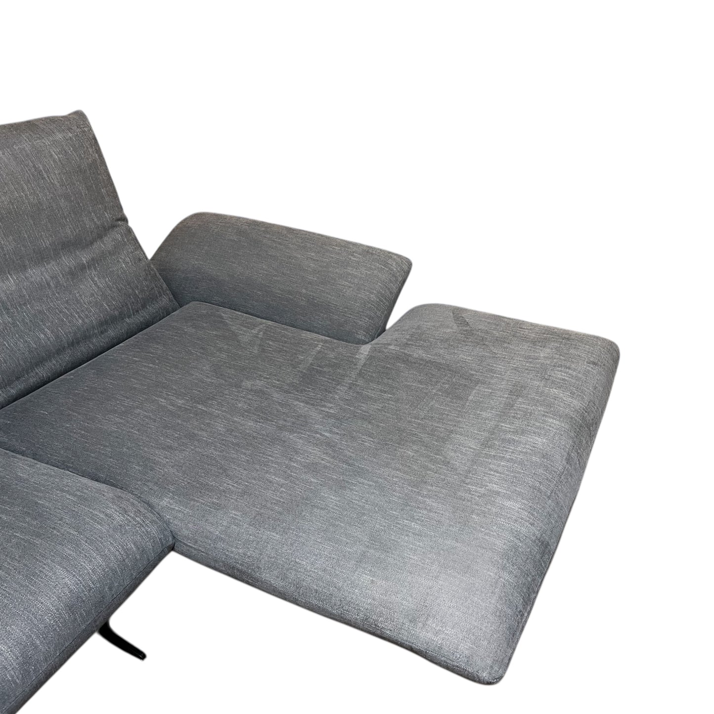 Designer-Ecksofa von Dieter Knoll mit passendem Hocker Art.-Nr. 535