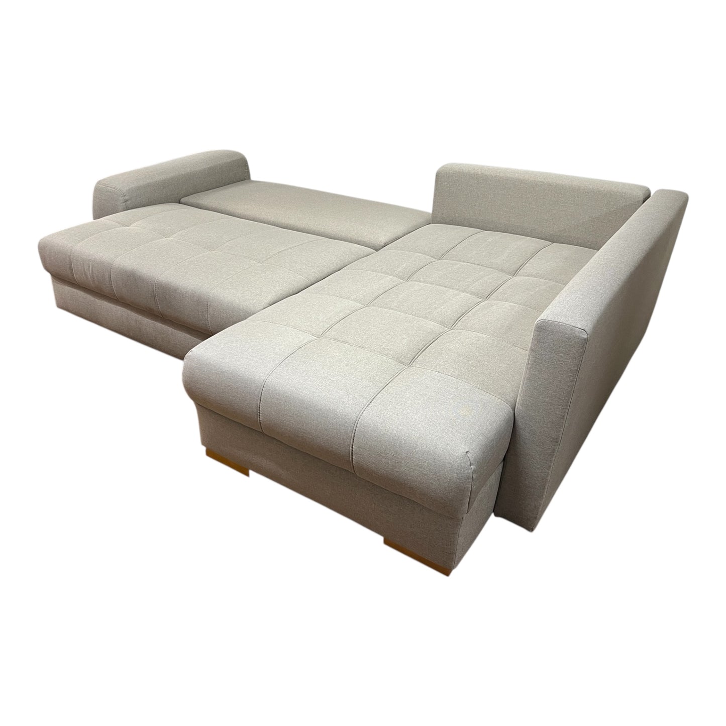 Das Sofa verfügt über Stauraum und eine Bettfunktion Art.-Nr. 522