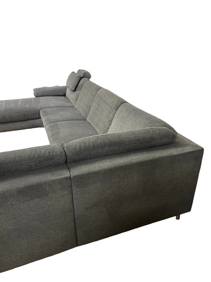 U-förmiges Sofa von Dieter Knoll mit elektrischer Relax-Funktion Art.-Nr. 023