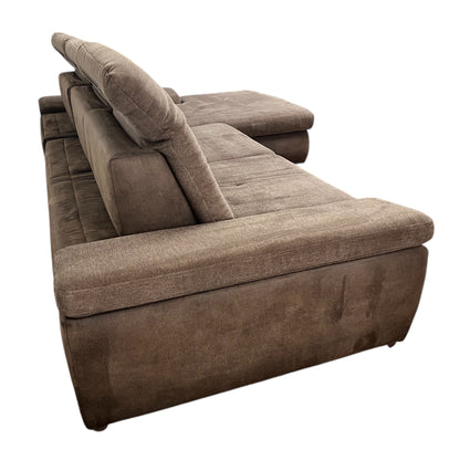 Ecksofa mit Bettfunktion, Stauraum und Hocker Art.-Nr. 512