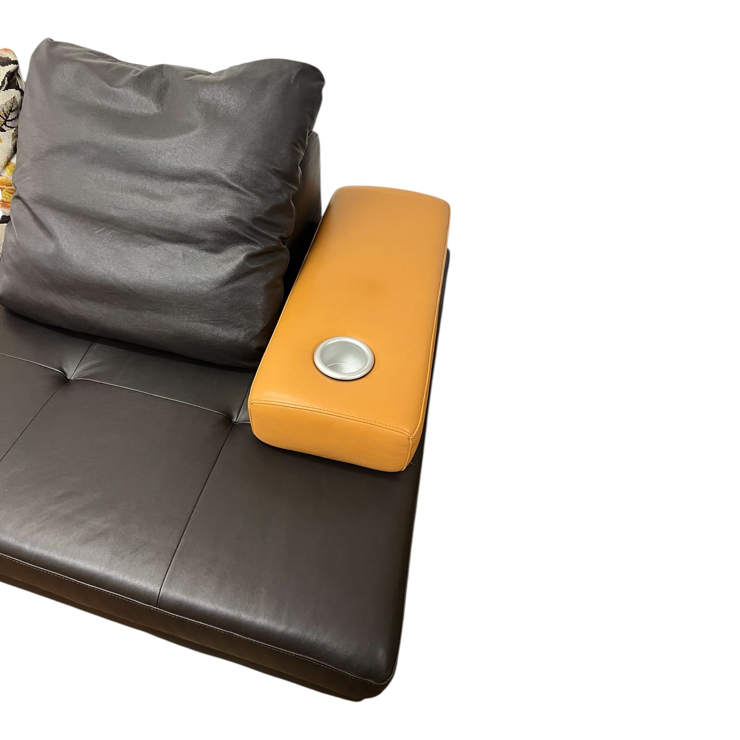 Hochwertiges Ecksofa aus echtem Leder von W. Schillig. Art.- Nr. 526