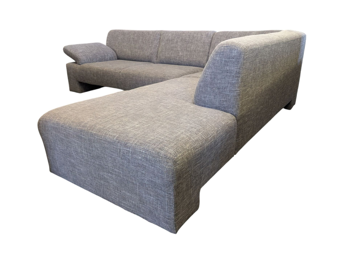 Graues Ecksofa von Candy Möbel Art.-Nr.199