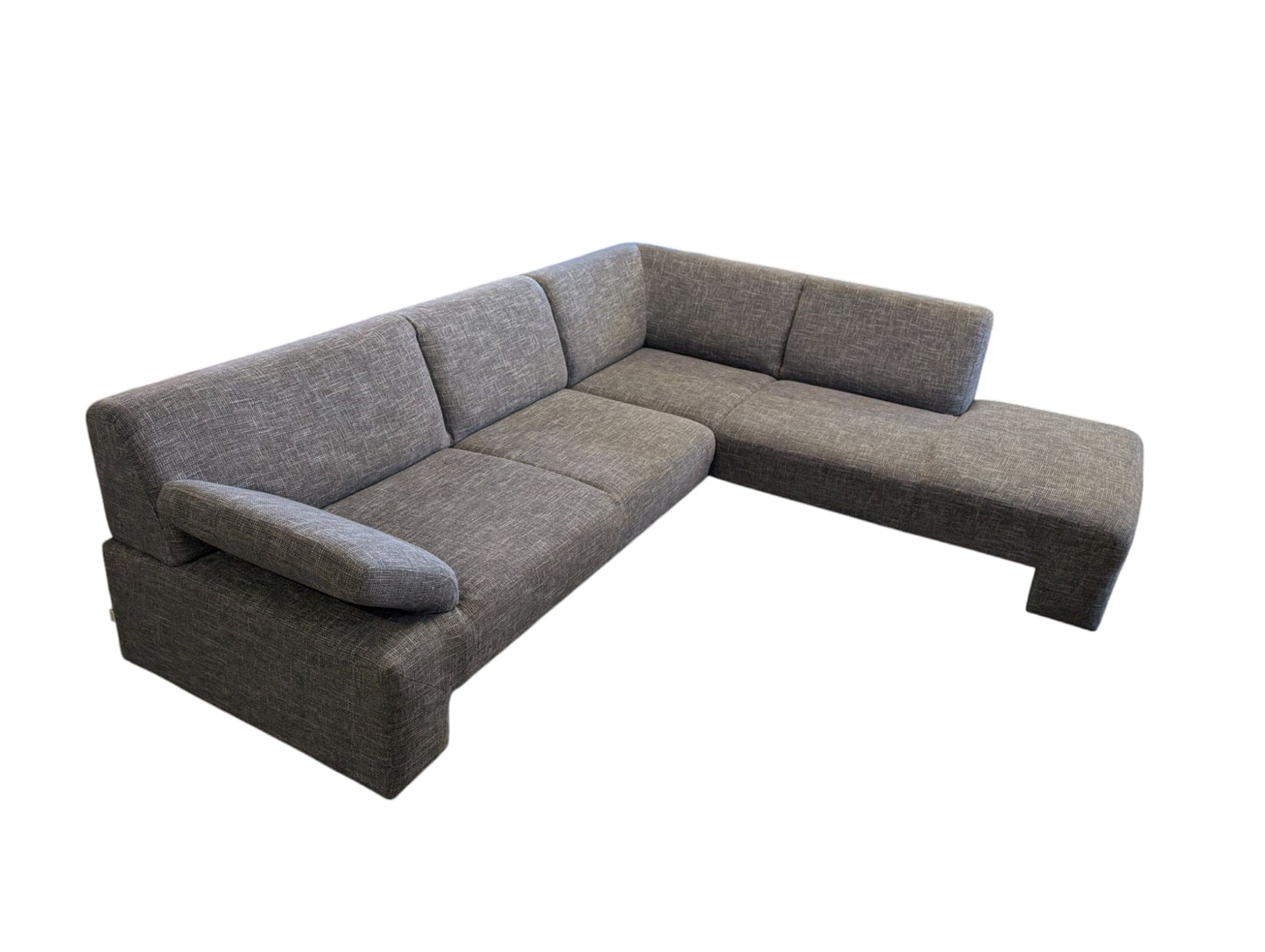 Graues Ecksofa von Candy Möbel Art.-Nr.199