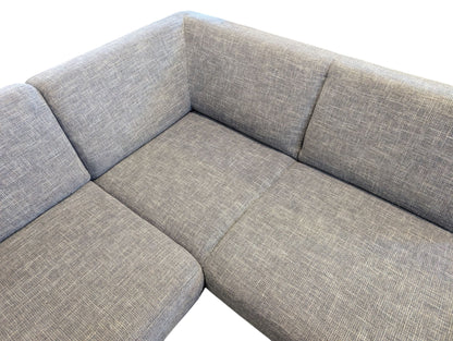 Graues Ecksofa von Candy Möbel Art.-Nr.199