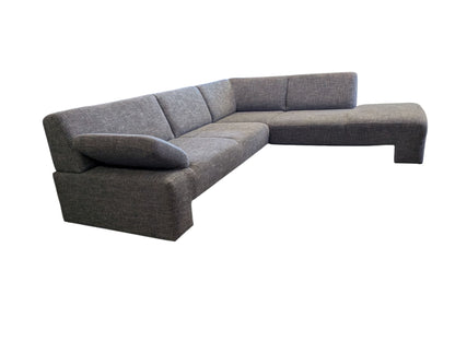 Graues Ecksofa von Candy Möbel Art.-Nr.199