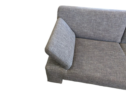 Graues Ecksofa von Candy Möbel Art.-Nr.199