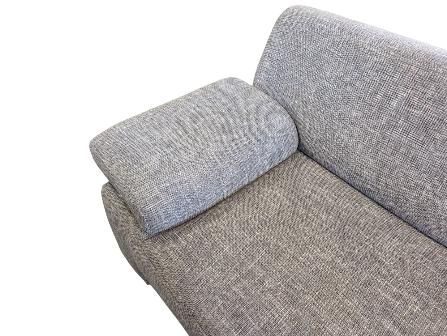 Graues Ecksofa von Candy Möbel Art.-Nr.199