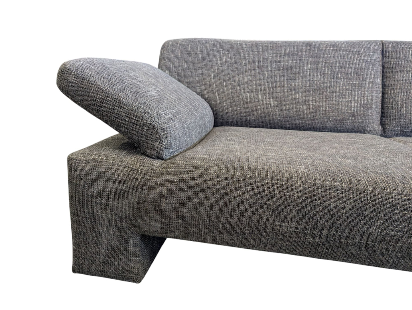 Graues Ecksofa von Candy Möbel Art.-Nr.199