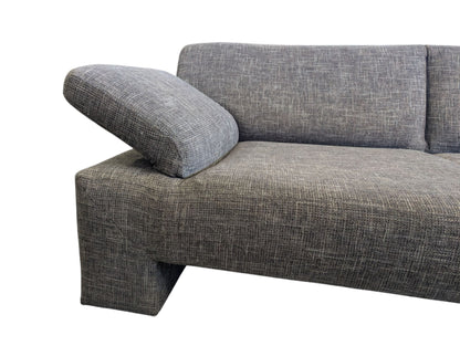 Graues Ecksofa von Candy Möbel Art.-Nr.199
