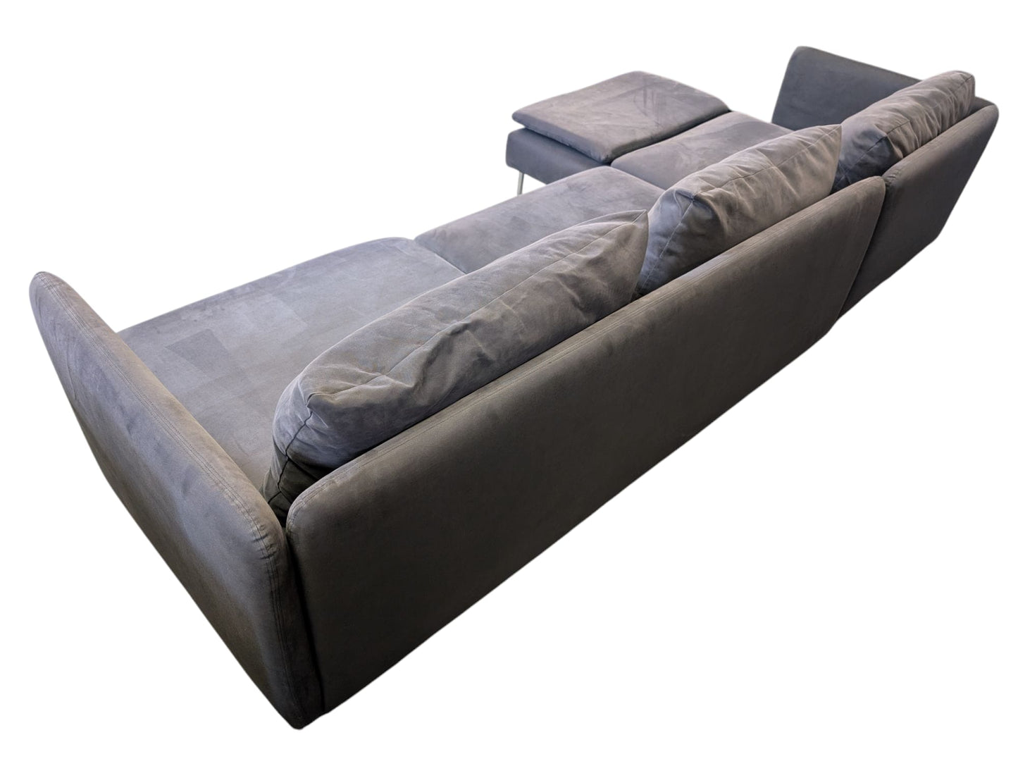 Graues Ecksofa SÖDERHAMN von IKEA Art.-Nr.212