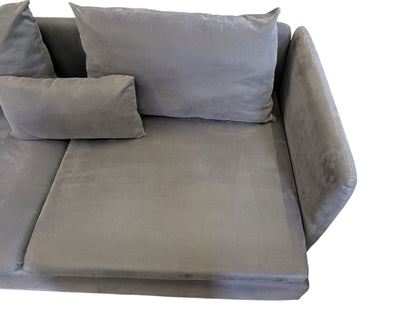 Graues Ecksofa SÖDERHAMN von IKEA Art.-Nr.212