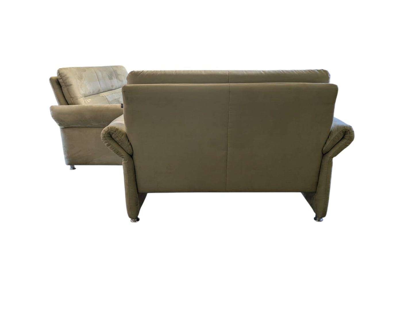 Hochwertiges Sofa-Set in Olivgrün von der Marke LEU Swiss Art.-Nr.229