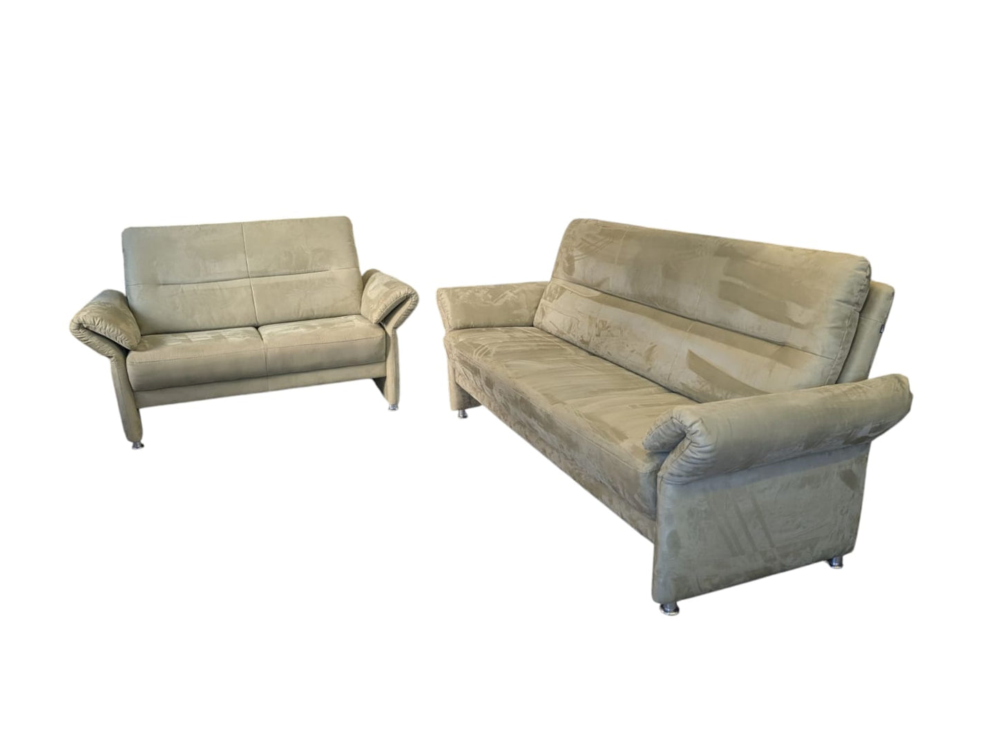Hochwertiges Sofa-Set in Olivgrün von der Marke LEU Swiss Art.-Nr.229