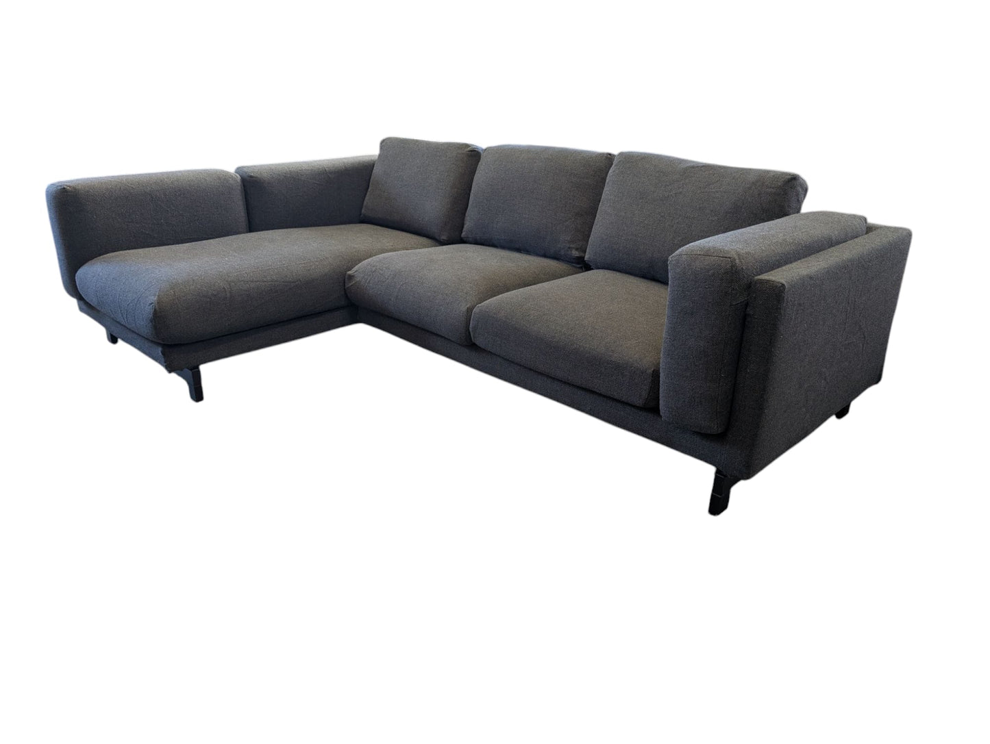 Dunkelgraues Ecksofa „Nockeby“ von IKEA Art.-Nr.241