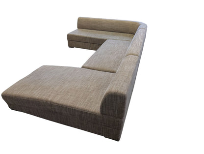 U-förmiges Sofa in Beige-Braun Art.-Nr.255