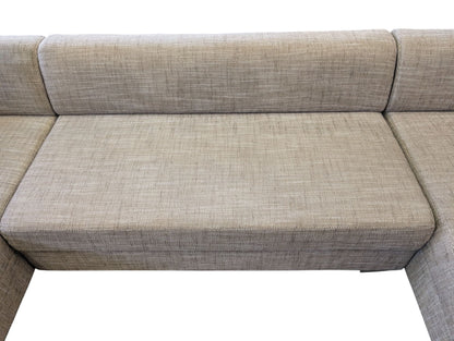 U-förmiges Sofa in Beige-Braun Art.-Nr.255