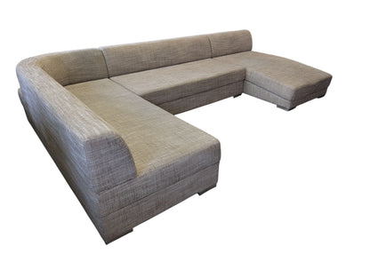 U-förmiges Sofa in Beige-Braun Art.-Nr.255