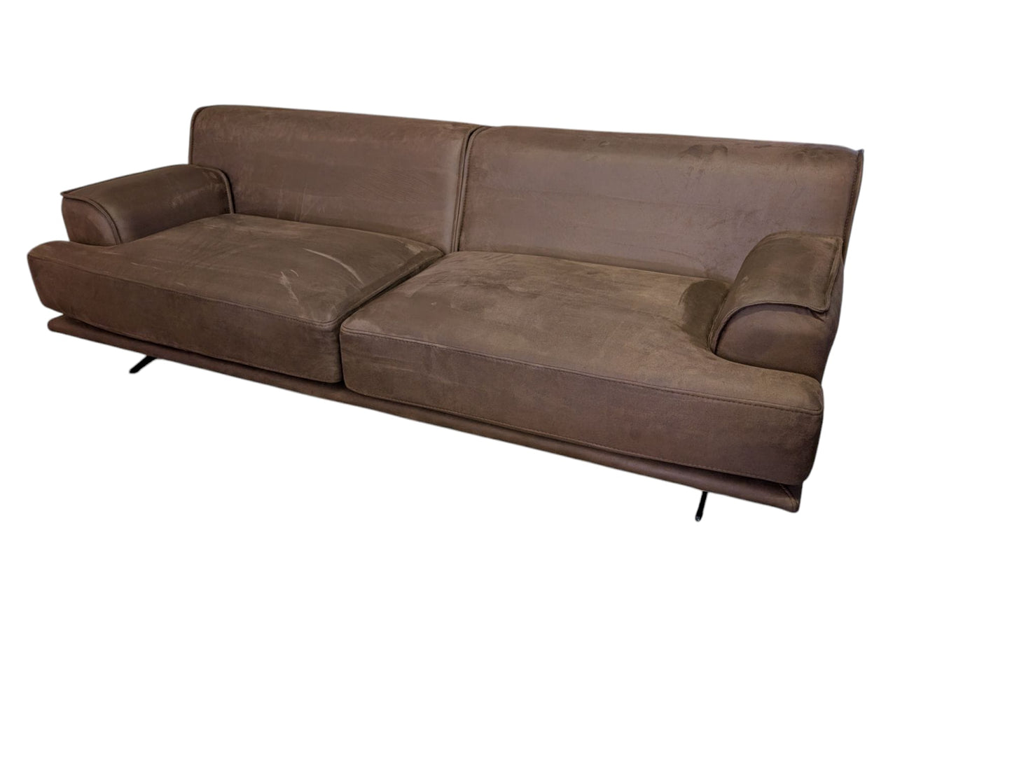 2 braune Sofas Set Art.-Nr.279