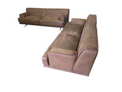 2 braune Sofas Set Art.-Nr.279