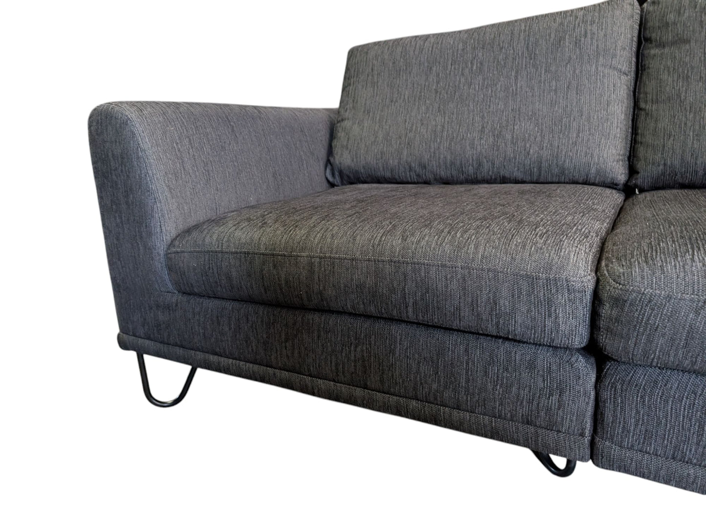 Dunkelgraues Ecksofa Art.-Nr.277
