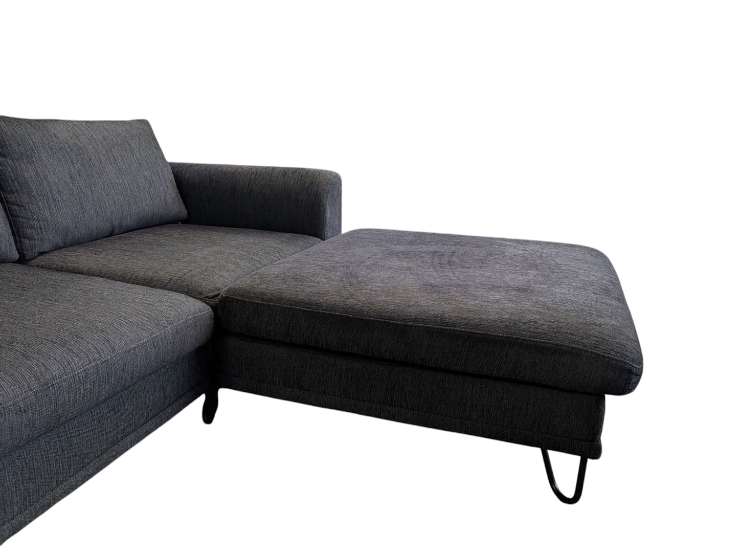 Dunkelgraues Ecksofa Art.-Nr.277