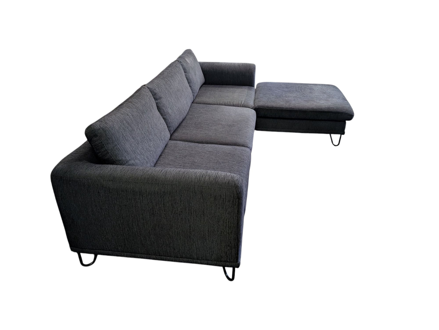Dunkelgraues Ecksofa Art.-Nr.277