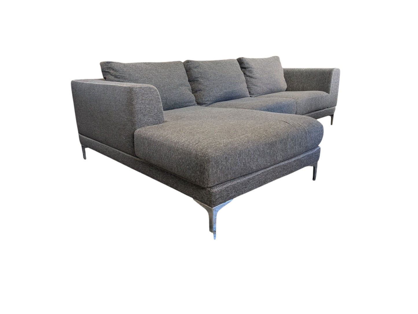 Graues Ecksofa Art.-Nr.284